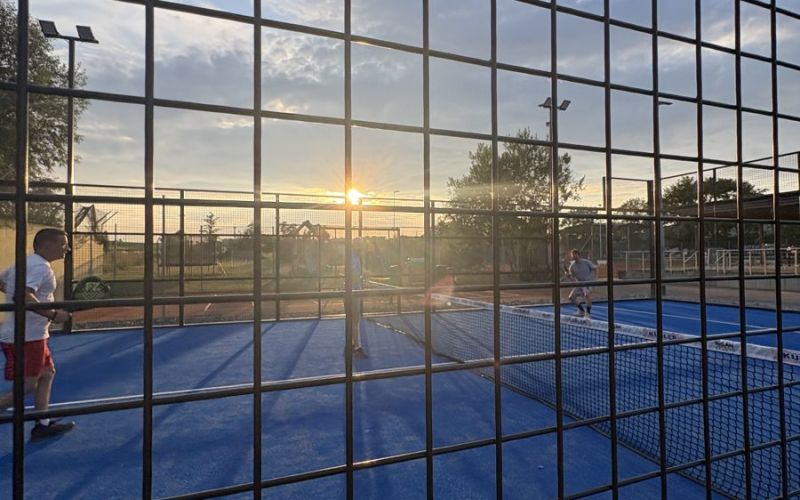 Padel-Platz der TSG Hohenlohe